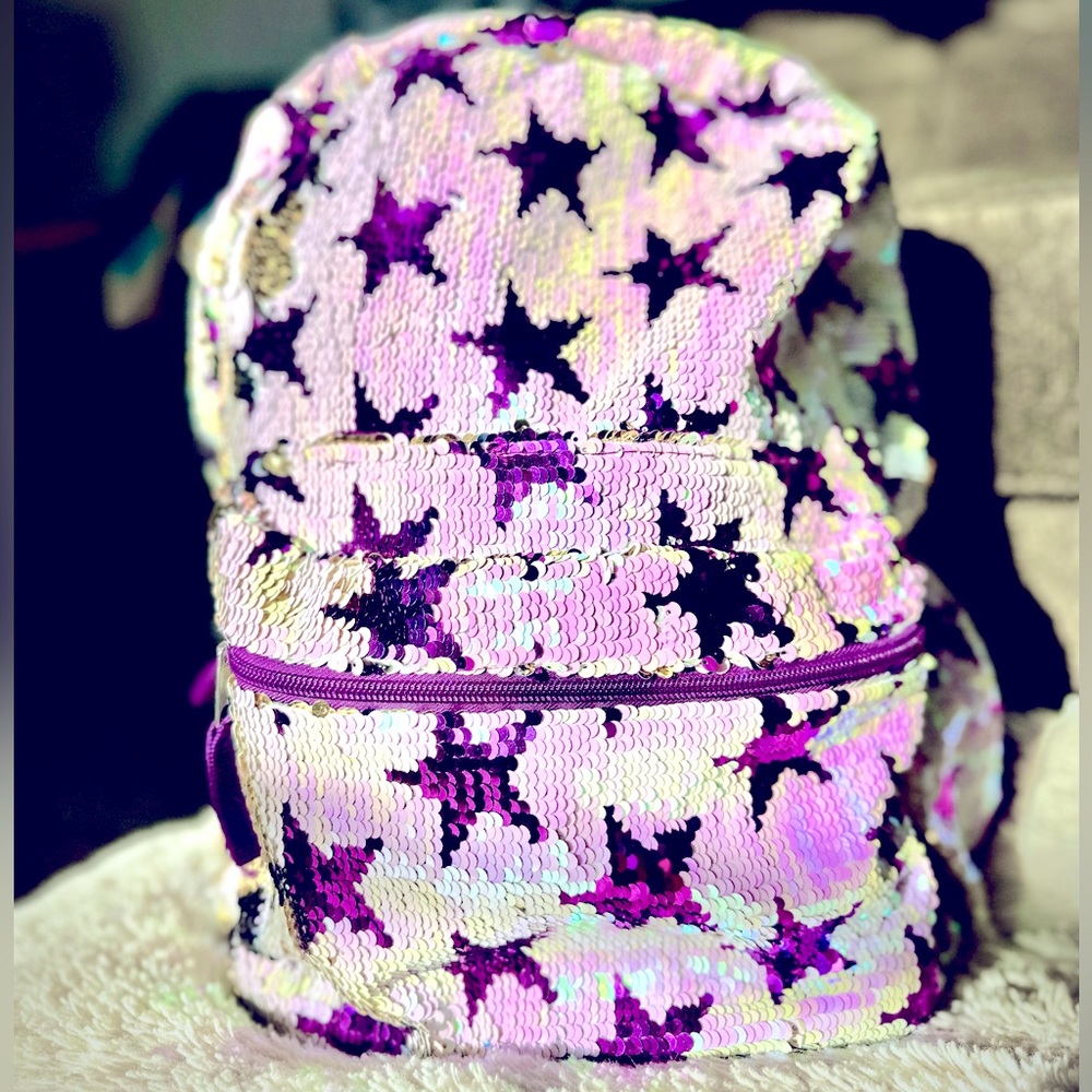Sequin Stars Backpack